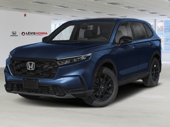 Honda CR-V hybride 2026 2026 Bleu rivi&egrave;re Canyon m&eacute;tallis&eacute;
