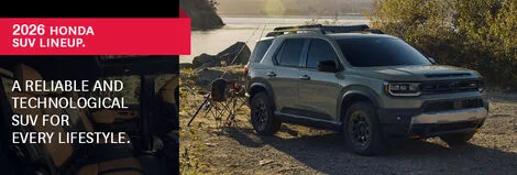 Discover what’s new in the 2026 Honda SUV Lineup
