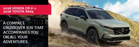 2026 Honda CR-V vs 2026 Toyota RAV4: which compact SUV to choose?