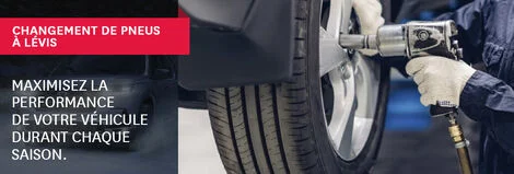 Changement de pneus à Lévis : service rapide et professionnel au Centre du pneu Honda