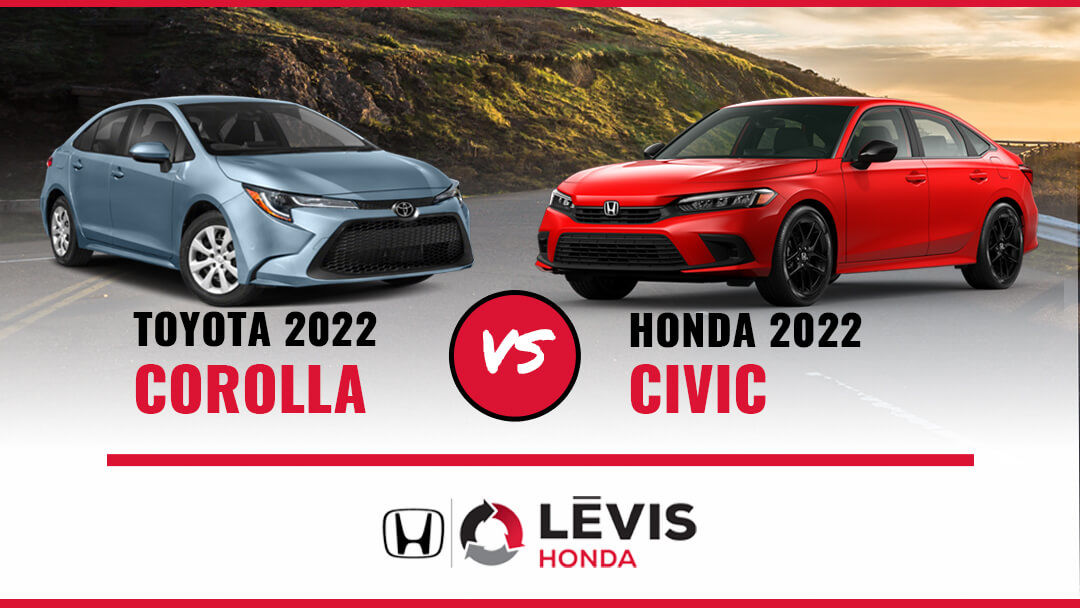 Toyota corolla 2022 vs honda civic 2022 1