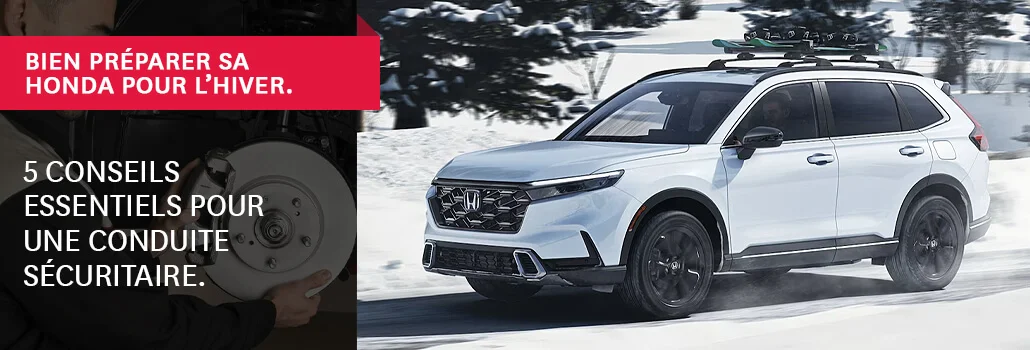 5 vérifications essentielles pour préparer votre Honda à l’hiver au Québec (Lévis)