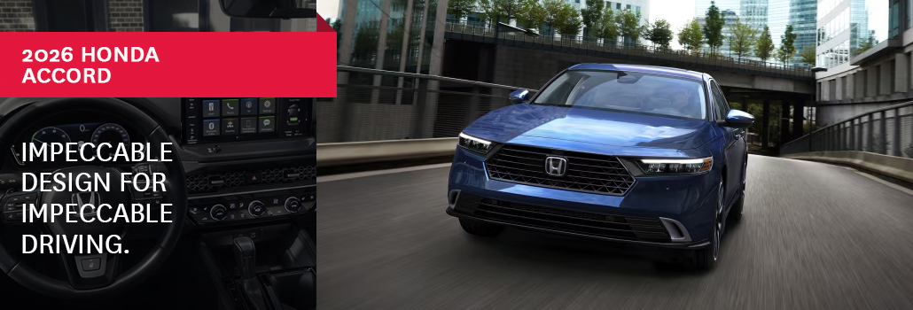 2026 Honda Accord: a modern, efficient, and hybrid sedan to discover in Lévis
