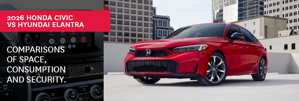 2026 Honda Civic vs 2026 Hyundai Elantra: which compact sedan should you choose in Lévis and the Québec City area?