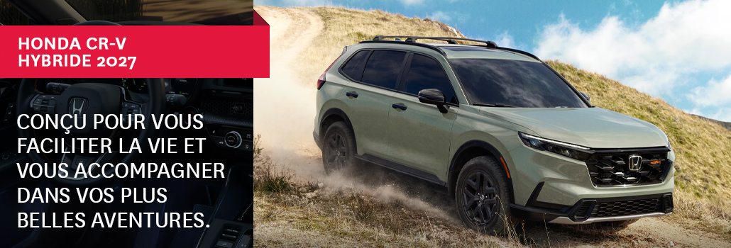 Honda CR-V Hybride 2027 : tout ce que l’on sait sur le futur VUS hybride de Honda